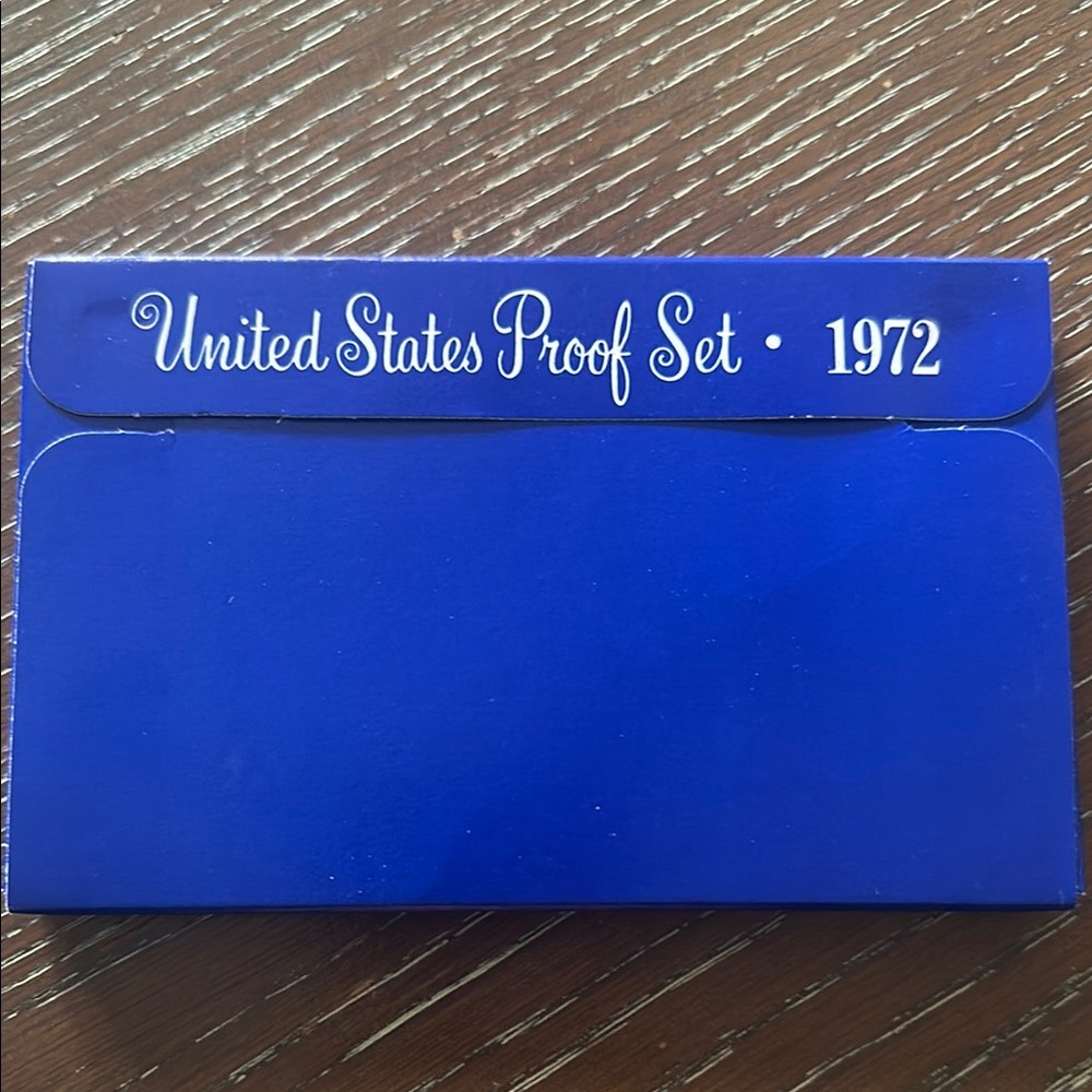United States Proof Set 1972 - Blue
